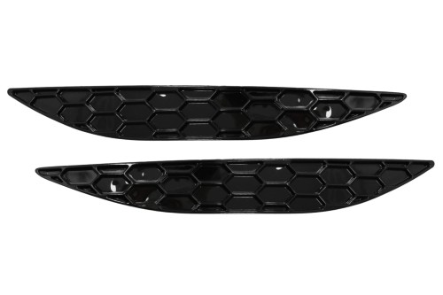 ZAŚLEPKI ODBLASKÓW W ZDERZAKU PLASTER MIODU VW GOLF 7 5G (13-17) R / R-LINE