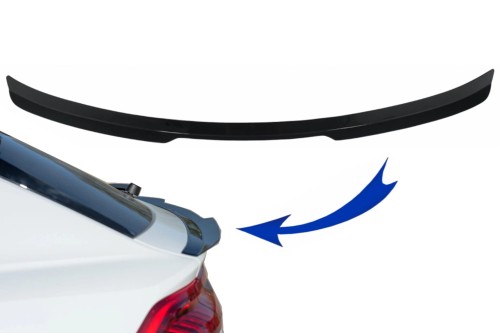 SPOILER KLAPY BAGAŻNIKA DOLNY AUDI Q8 SUV (2018+) CZARNY POŁYSK