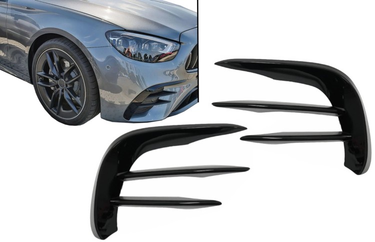 PŁETWY BOCZNE AERO MERCEDES E KLASA W213 S213 C238 A238 FACELIFT 20+ AMG