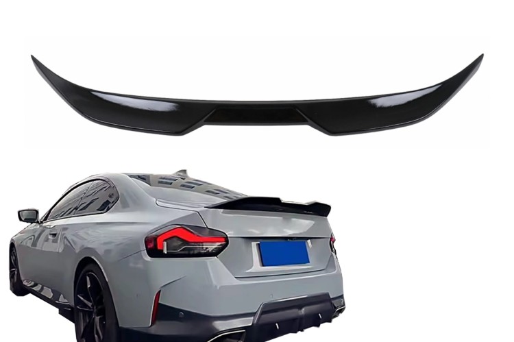 SPOILER KLAPY BAGAŻNIKA BMW 2 SERII G42 COUPE 22+ CZARNY POŁYSK