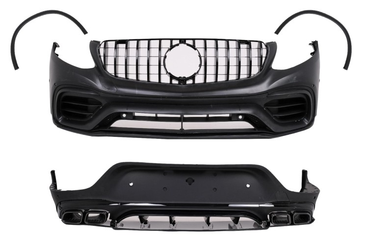 BODY KIT ZDERZAK PRZEDNI MERCEDES GLC COUPE C253 15-19 GLC63 AMG DESIGN