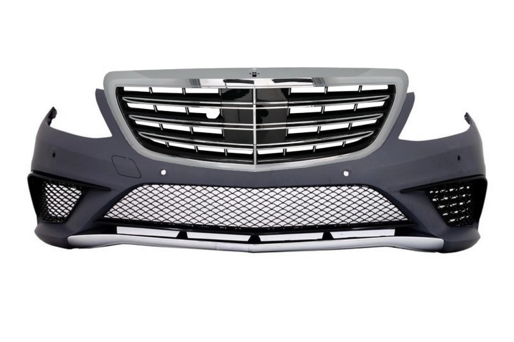 ZDERZAK PRZEDNI GRILL MERCEDES W222 S KLASA 13-17 S63 AMG DESIGN