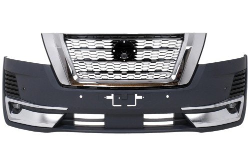 BODY KIT ZDERZAK PRZEDNI TYLNY LAMPY NISSAN PATROL Y62 15-19 KONWERSJA 2020