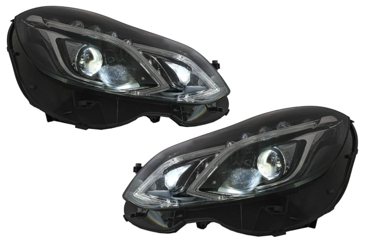 REFLEKTORY LAMPY PRZEDNIE MERCEDES E KLASA W212 (13-16) LED XENON UPGRADE