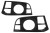 KRATKI BOCZNE BMW 5 SERII F10 F11 10-17 ZDERZAK M-PAKIET LCI DESIGN