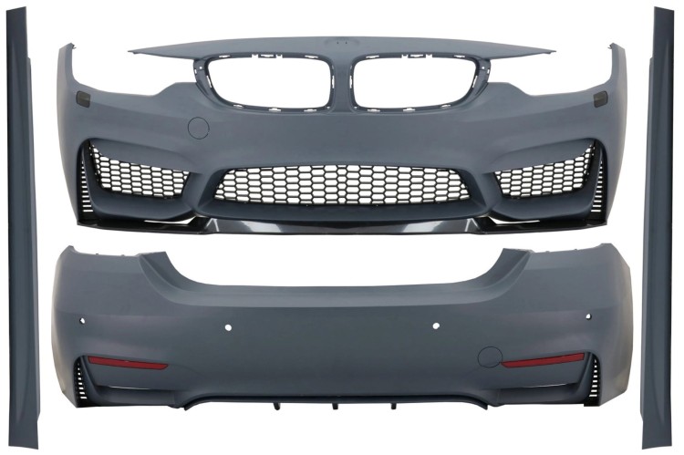 BODY KIT ZDERZAK PRZEDNI TYLNY BMW 4 SERII F32 F33 13-19 M4 LOOK