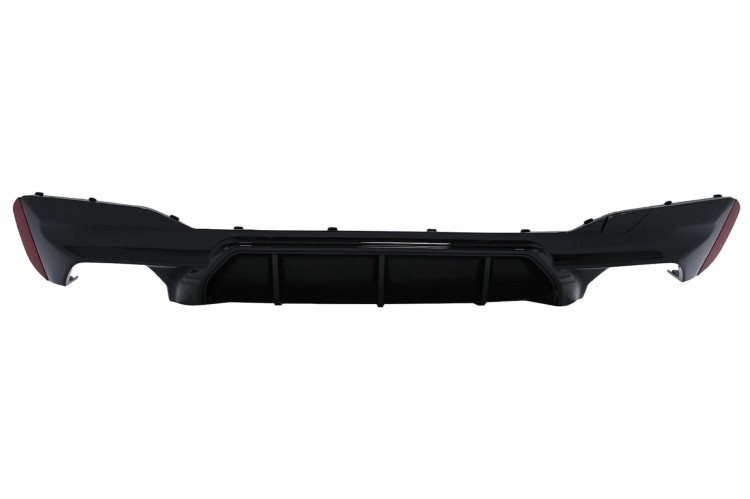 DYFUZOR TYLNEGO ZDERZAKA BMW 5 SERII G30 G31 17+ M5 DESIGN CZARNY POŁYSK