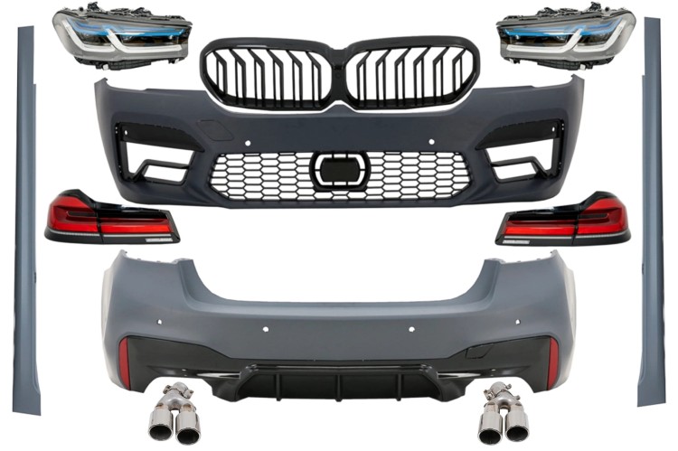 BODY KIT ZDERZAK PRZEDNI TYLNY BMW 5 SERII G30 (17-19) M5 LCI DESIGN 2020