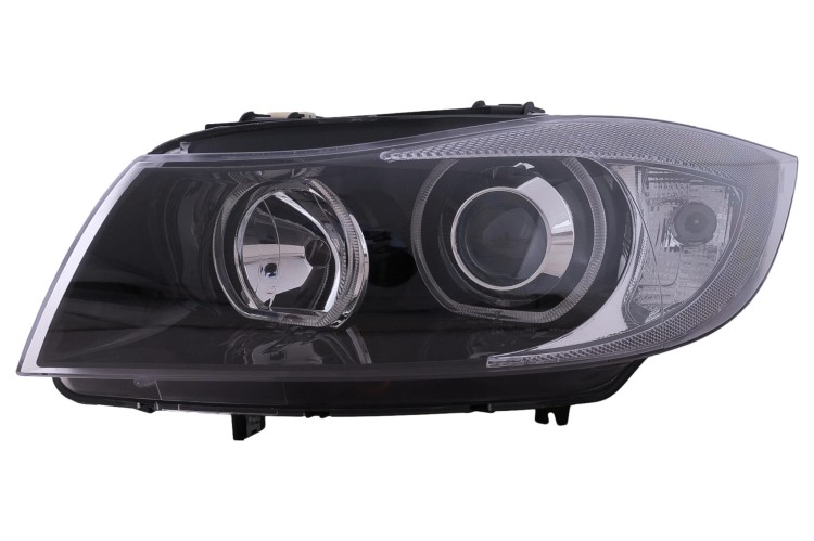 REFLEKTORY LAMPY PRZEDNIE ANGEL EYES BMW 3 SERII E90 E91 (05-11) CZARNE