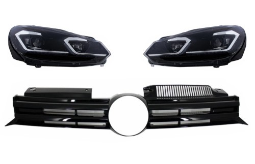 GRILL ATRAPA CHŁODNICY GRILL VW GOLF VI 08-13 R20 LOOK