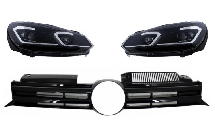 GRILL ATRAPA CHŁODNICY GRILL VW GOLF VI 08-13 R20 LOOK