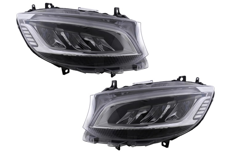 REFLEKTORY LAMPY PRZEDNIE LED MERCEDES SPRINTER W907 (19-23)