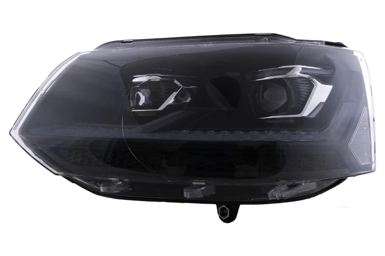 REFLEKTORY LAMPY PRZEDNIE LED VW TRANSPORTER MULTIVAN T5.1 FACELIFT 10-15