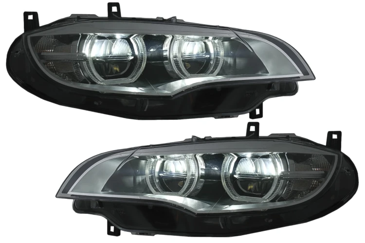 REFLEKTORY LAMPY PRZEDNIE LED BMW X6 E71 (2008-2012)
