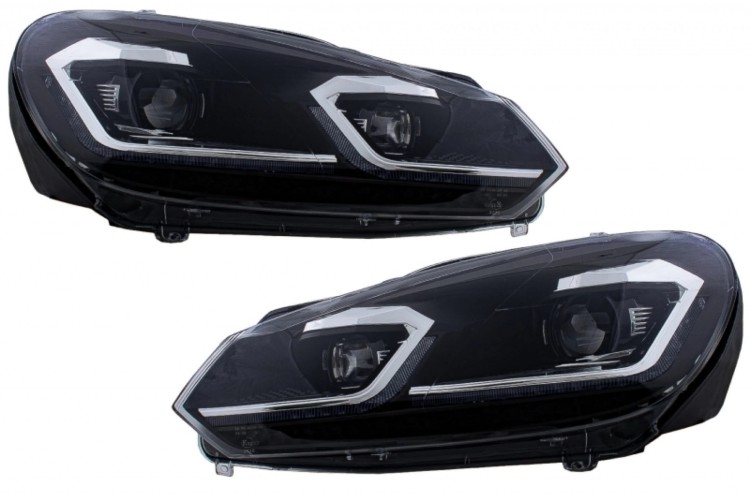 REFLEKTORY LED LAMPY PRZEDNIE TYLNE VW GOLF 6 VI (08-13) G7.5 LOOK LHD