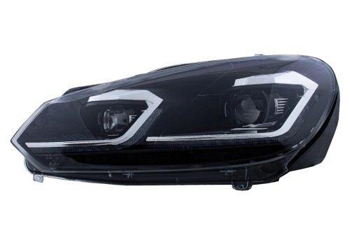 REFLEKTORY LAMPY PRZEDNIE LED VW GOLF 6 VI (08-13) G7.5 LOOK