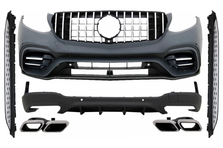 BODY KIT ZDERZAK PRZEDNI TYLNY MERCEDES GLC SUV X253 15-19 GLC63 DESIGN