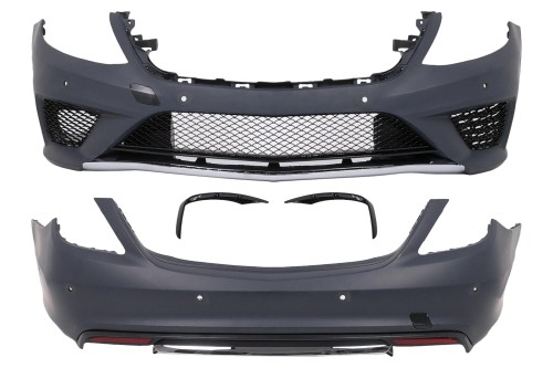 BODY KIT ZDERZAK PRZEDNI TYLNY MERCEDES S KLASA W222 13-17) S63 AMG DESIGN
