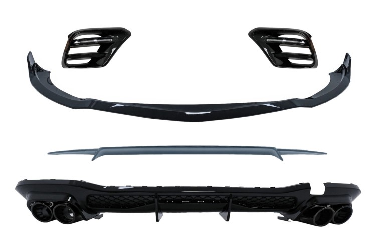 PAKIET DOKŁADEK SPOILER DOKŁADKA BRABUS LOOK MERCEDES S KLASA W223 20+
