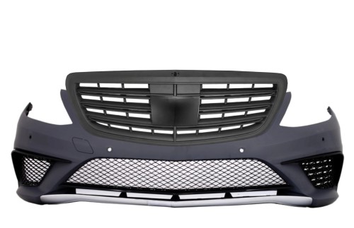 ZDERZAK PRZEDNI MERCEDES ATRAPA CHŁODNICY S KLASA W222 13-17 PDC S63 DESIGN