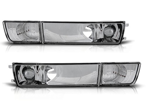 PRZEDNIE KIERUNKOWSKAZY CHROME VW GOLF 3 / VENTO