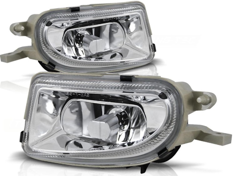 HALOGENY CHROM MERCEDES E-KLASA W210 / SLK R170 / CLK W208