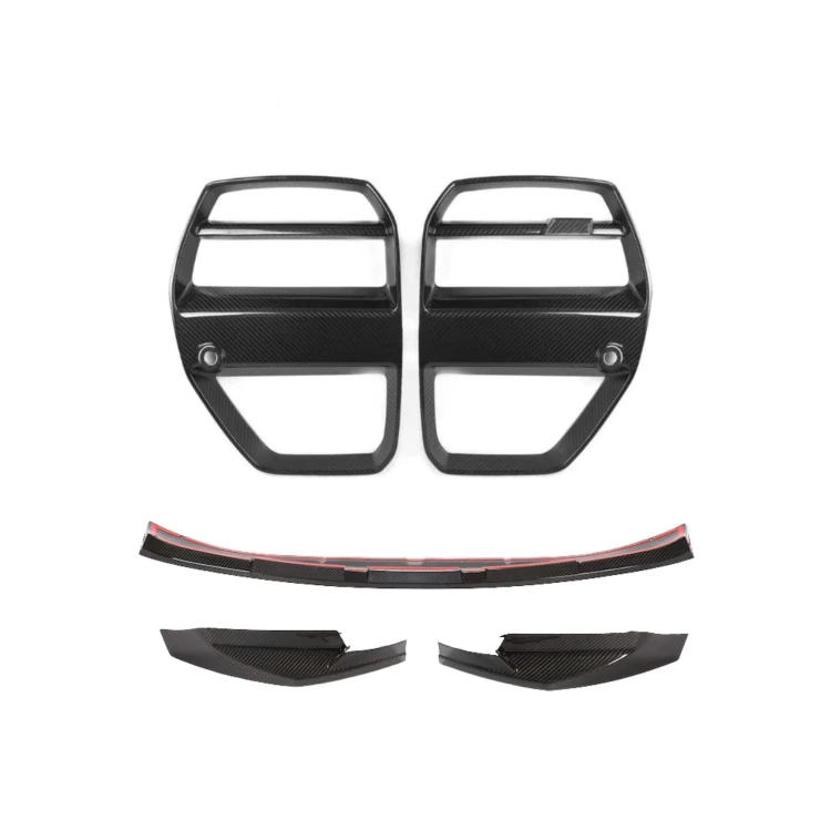 ZESTAW ZDERZAKA PRZEDNIEGO GRILL DOKŁADKA CARBON VMP M3 G80 G81 M4 G82 G83