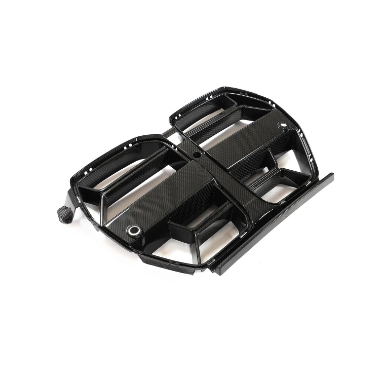 ZESTAW ZDERZAKA PRZEDNIEGO GRILL DOKŁADKA CARBON FLOW M3 G80 G81 M4 G82 G83