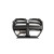 ZESTAW ZDERZAKA PRZEDNIEGO CARBON GRILL DOKŁADKA ACC M3 G80 G81 M4 G82 G83