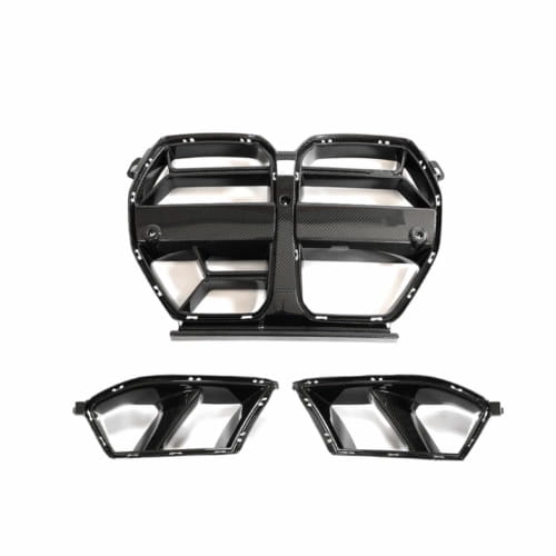 ZESTAW ZDERZAKA PRZEDNIEGO GRILL WLOTY CARBON ACC M3 G80 G81 M4 G82 G83