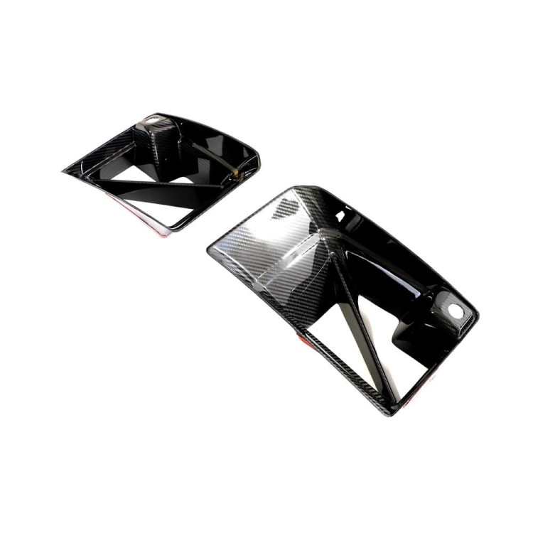 WLOTY POWIETRZA ZDERZAKA PRZEDNIEGO CARBON MP STYLE BMW M2 G87