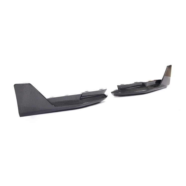 SPLITTER WINGLETS CARBON TYLNEGO ZDERZAKA BMW M4 G82 G83