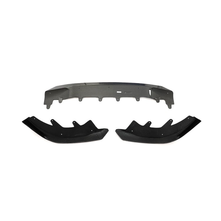 SPLITTER DOKŁADKA ZDERZAKA PRZEDNIEGO CARBON MP STYLE BMW 2 G42 M-SPORT