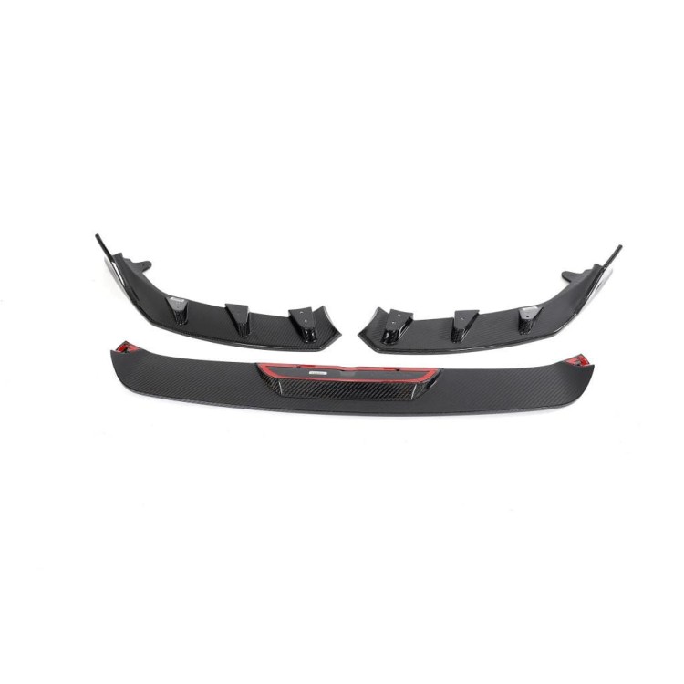 SPLITTER DOKŁADKA PRZEDNIEGO ZDERZAKA CARBON CM STYLE BMW M2 G87