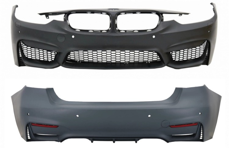 BODY KIT ZDERZAK PRZEDNI TYLNY BMW 3 SERII F30 11-15 F30 LCI 16+ M3 LOOK