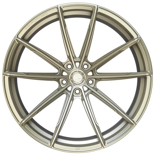WHEELFORCE WHEELS MODEL: RACE.THREE 21X11 ET20 5X112 LIGHT GOLD