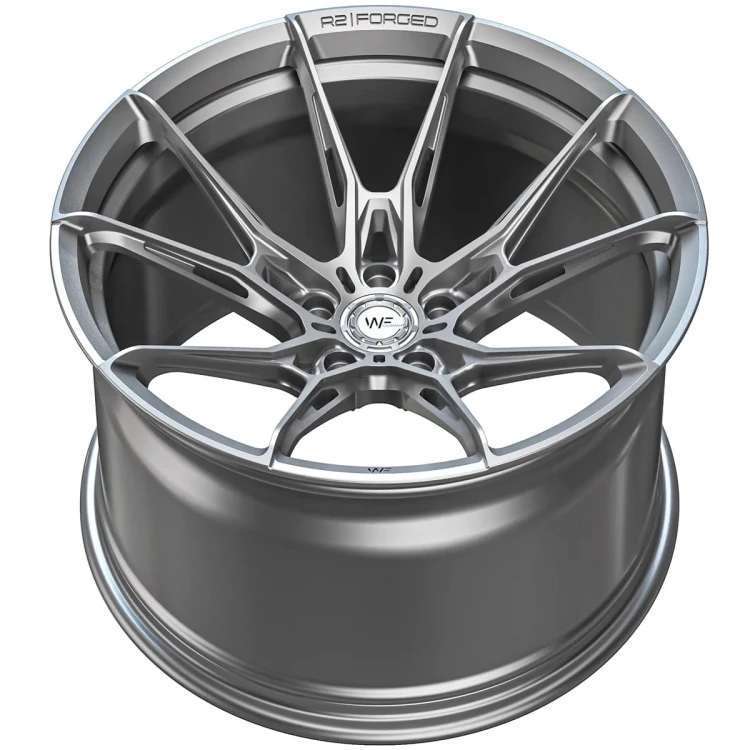 WHEELFORCE WHEELS MODEL: RACE.TWO 19X9 ET44 5X112 FROZEN SILVER RS3 8V/TTRS