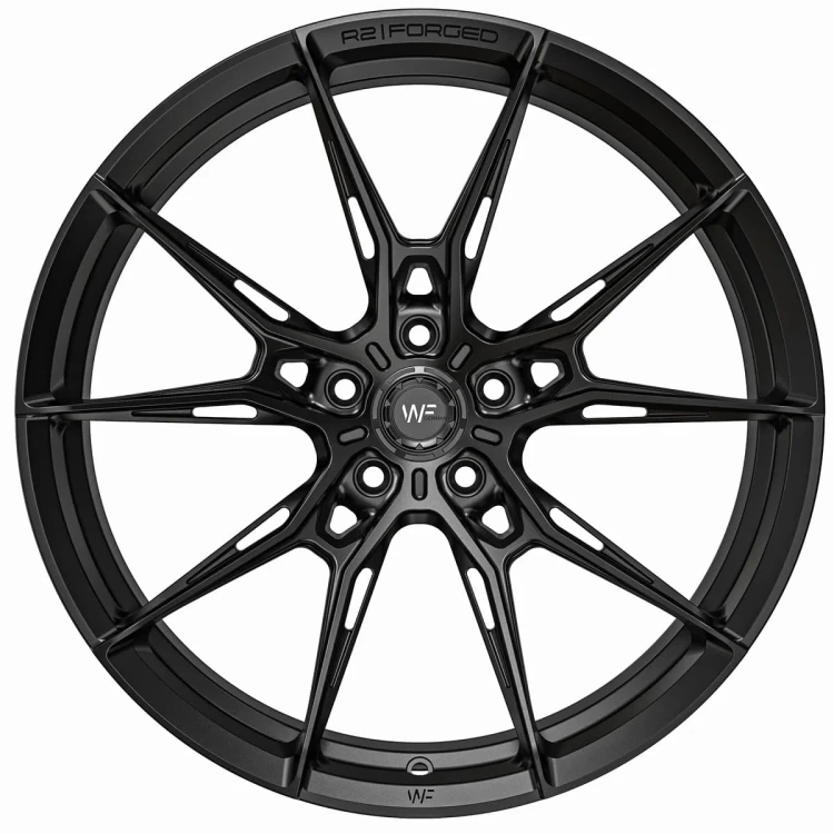 WHEELFORCE WHEELS MODEL: RACE.TWO 19X9 ET44 5X112 DEEP BLACK RS3 8V/TTRS