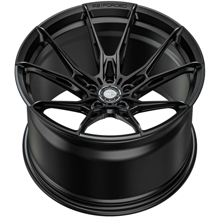 WHEELFORCE WHEELS MODEL: RACE.TWO 19X9 ET44 5X112 DEEP BLACK RS3 8V/TTRS