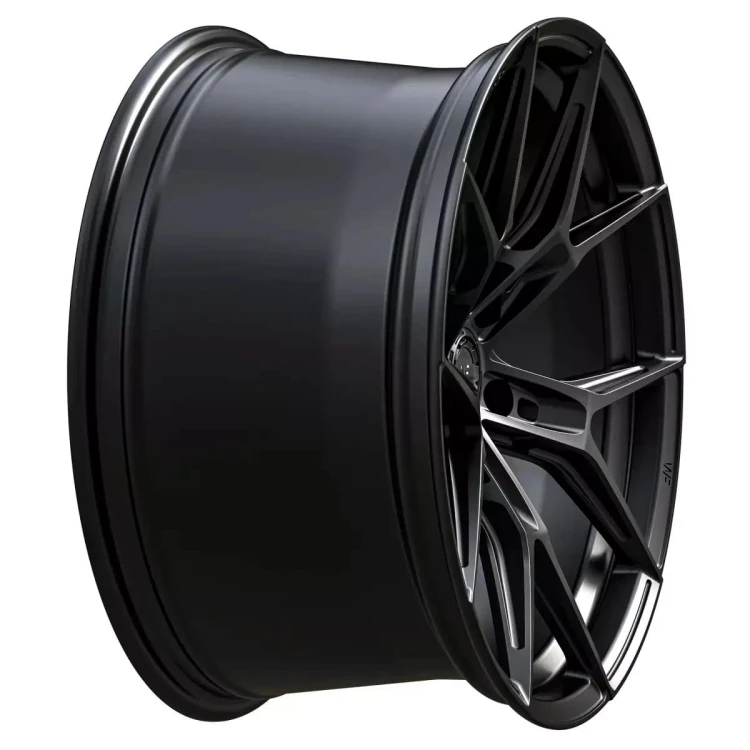 WHEELFORCE WHEELS MODEL: RACE.ONE 19X9 ET44 5X112 DEEP BLACK