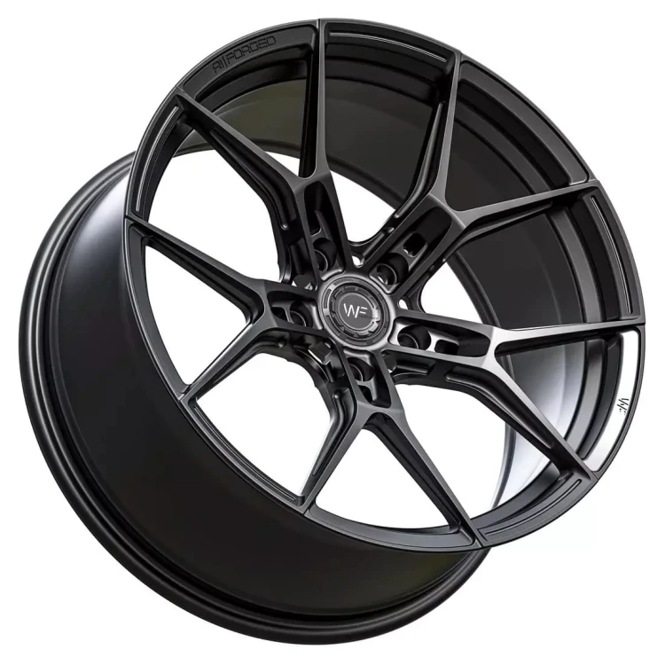 WHEELFORCE WHEELS MODEL: RACE.ONE 19X9 ET44 5X112 DEEP BLACK