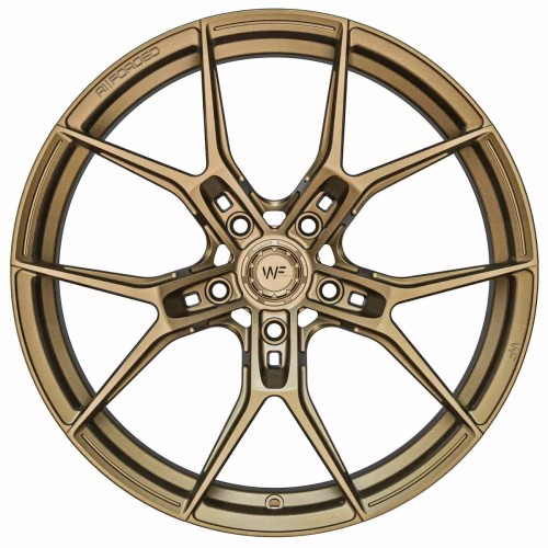 WHEELFORCE WHEELS MODEL: RACE.ONE 19X9 ET44 5X112 SATIN BRONZE