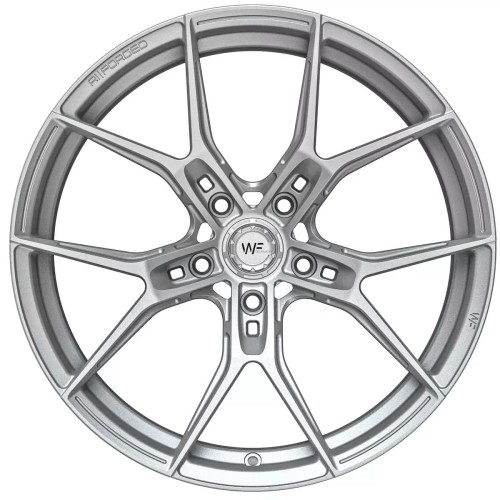 WHEELFORCE WHEELS MODEL: RACE.ONE 19X9 ET44 5X112 FROZEN SILVER
