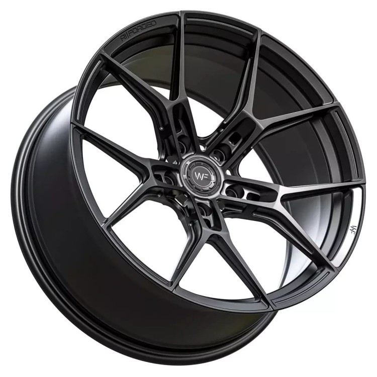 WHEELFORCE WHEELS MODEL: RACE.ONE 19X9 ET21 5X120 DEEP BLACK