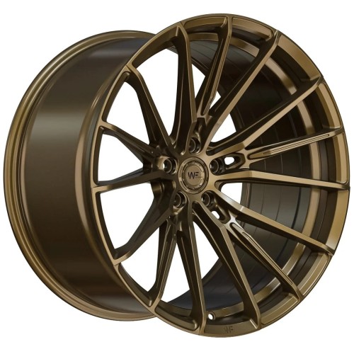 WHEELFORCE WHEELS MODEL: CF-4-FF R 20X10.5 ET26 5X112 SATIN BRONZE