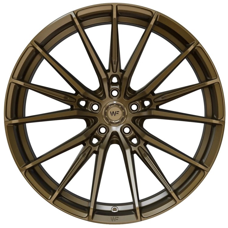 WHEELFORCE WHEELS MODEL: CF.4-FF R 20X10.5 ET14 5X112 SATIN BRONZE