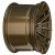 WHEELFORCE WHEELS MODEL: CF.4-FF R 20X10.5 ET14 5X112 SATIN BRONZE