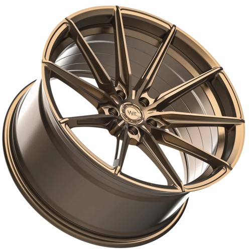 WHEELFORCE WHEELS MODEL: CF.3-FF R 21X11.5 ET17 5X112 SATIN BRONZE