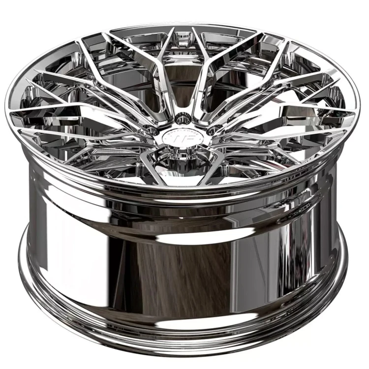WHEELFORCE WHEELS MODEL: HE.1-FF 20X9 ET28 5X112 RHODIUM CHROM