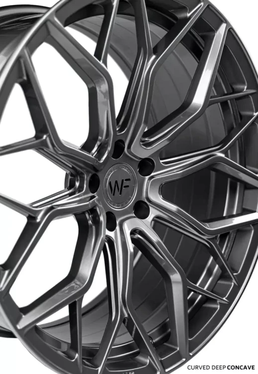 WHEELFORCE WHEELS MODEL: HE.1-FF 20X10.5 ET26 5X112 GLOSS STEEL